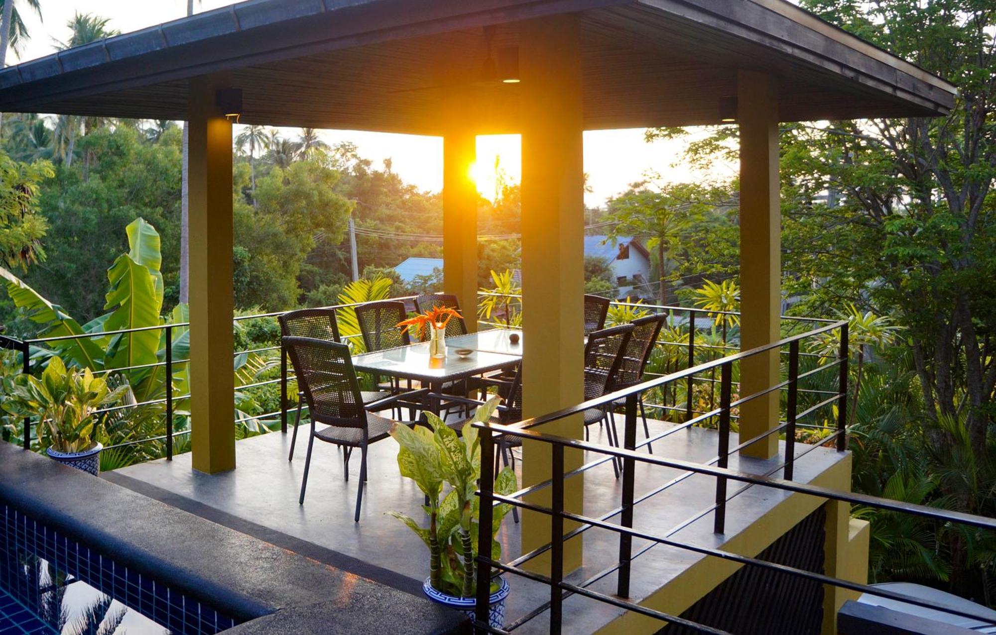 Butterfly Garden Villa Laem Set Beach Ngoại thất bức ảnh