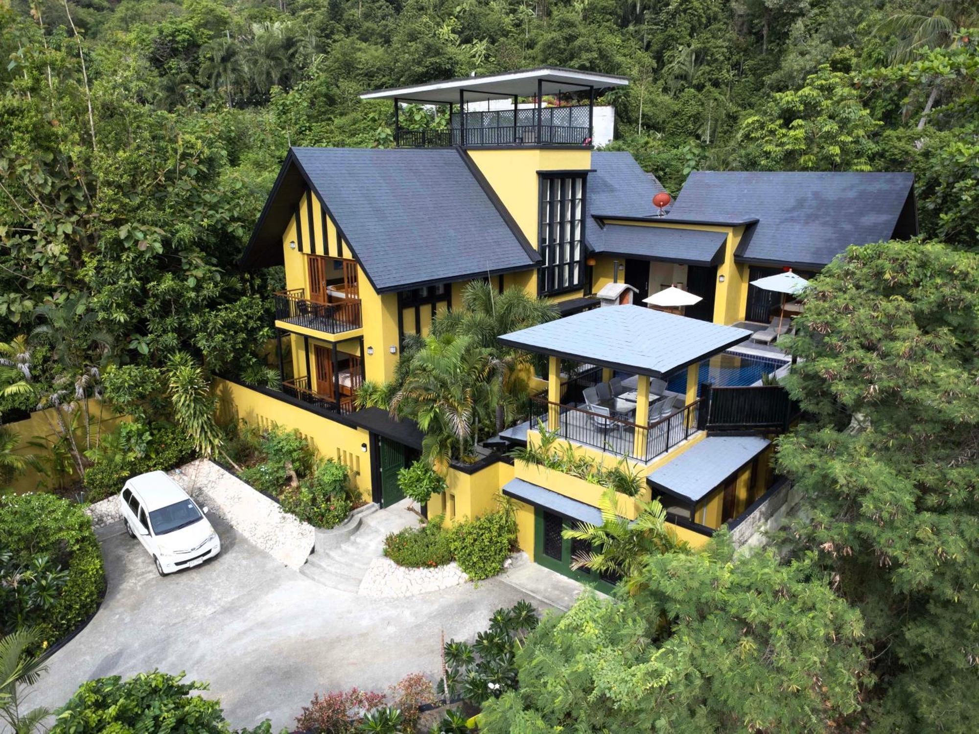 Butterfly Garden Villa Laem Set Beach Ngoại thất bức ảnh